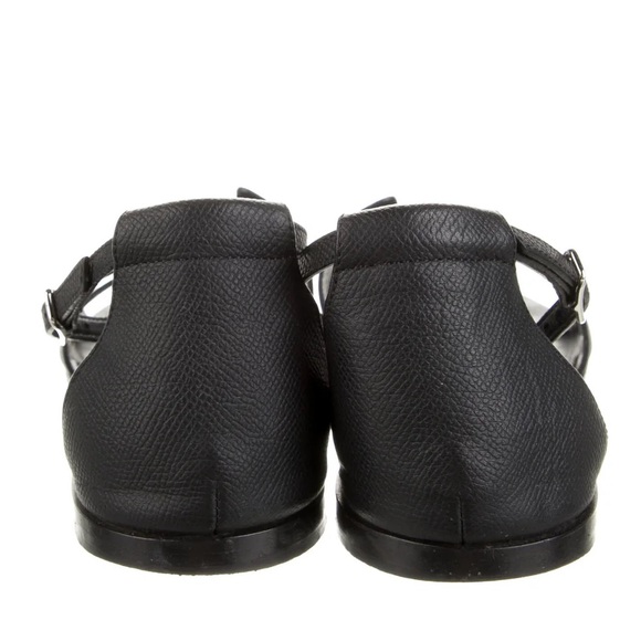 HERMÈS Santorini Leather Sandals Size: 10 | IT 40 - Picture 4 of 5